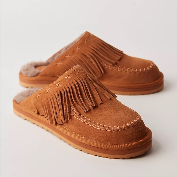 Free People Shoes - New Free People Fallon Fringe Mules
